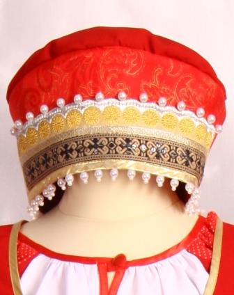 Повойник фольклорный Курской губернии (мод-1855)