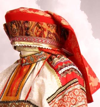 Повойник фольклорный Рязанской губернии (мод-1826)
