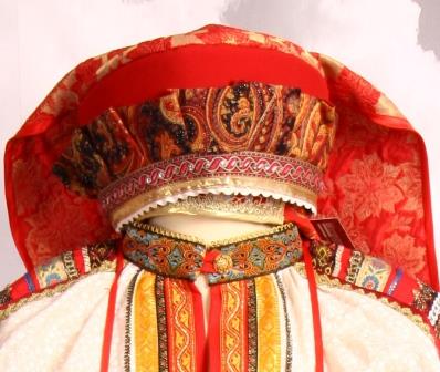 Повойник фольклорный Рязанской губернии (мод-1826)