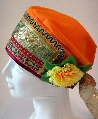 Повойник фольклорный женский (мод-1386)