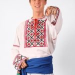 Рубаха с тамбурной вышивкой мужская